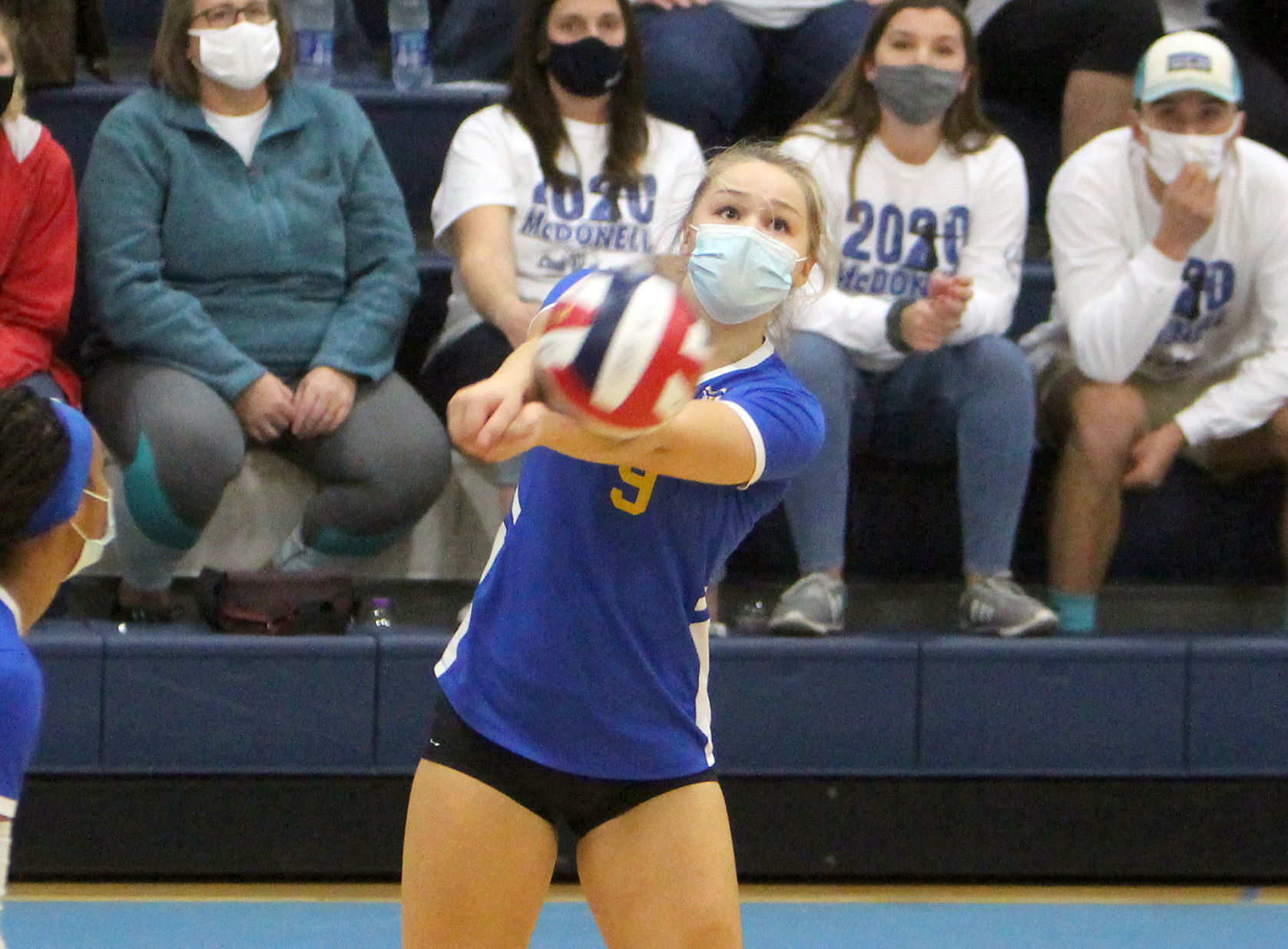McDonell volleyball vs Catholic Central at Division 4 state championship 11-7-20